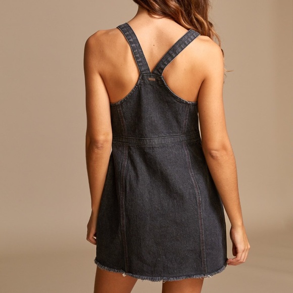 🌴🔆RVCA- ACE DENIM JEAN DRESS🔆🌴 - Picture 9 of 13